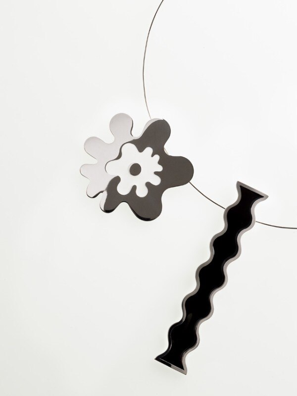 Alessandro Mendini, 2015, smalto e argento