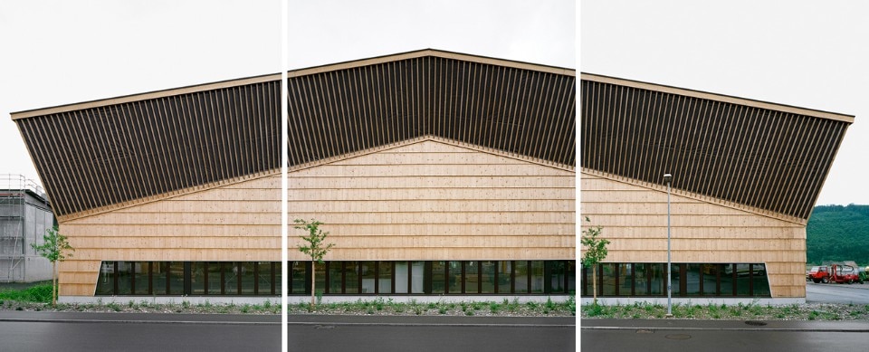 Seilerlinhart Architects, Wooden Hall Walter Küng AG, Alpnach, Switzerland