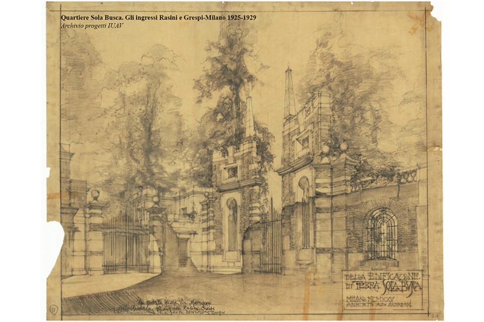 Aldo Andreani, Quartiere Sola Busca