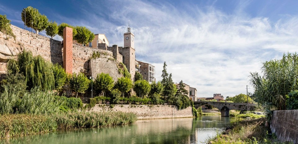 Carles Enrich, New access to Gironella’s historic centre, Gronella, Barcelona, Spain