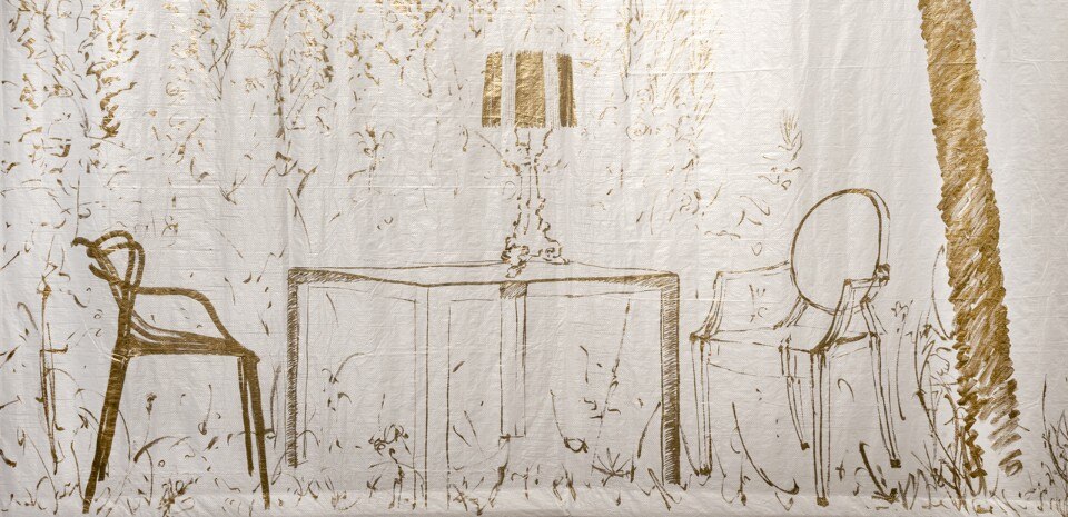 Stefano Arienti, Fra gli alberi, Museo Kartell