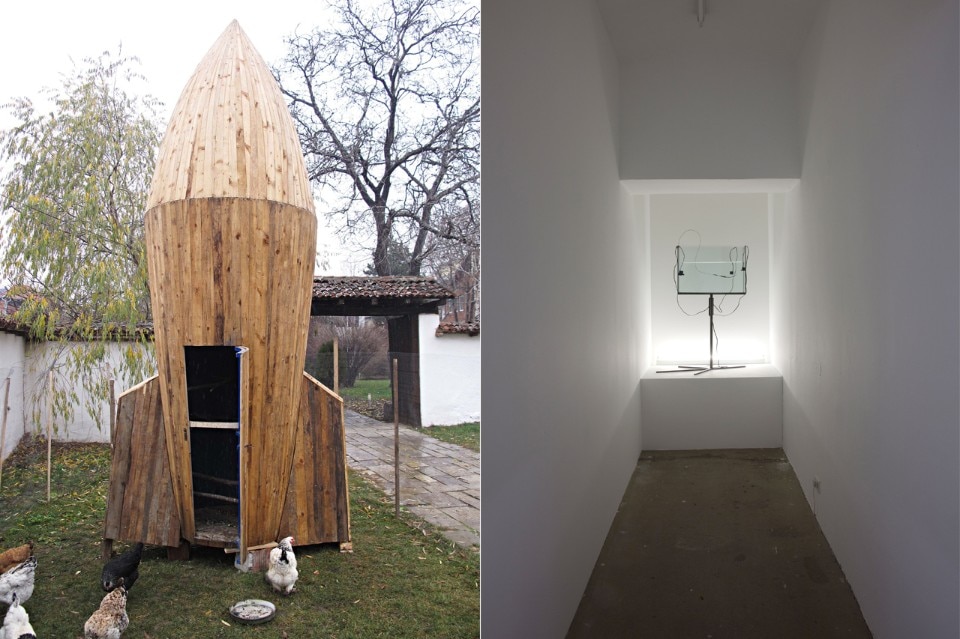 Petrit Halilaj They are Lucky to be Bourgeois Hens II, 2009