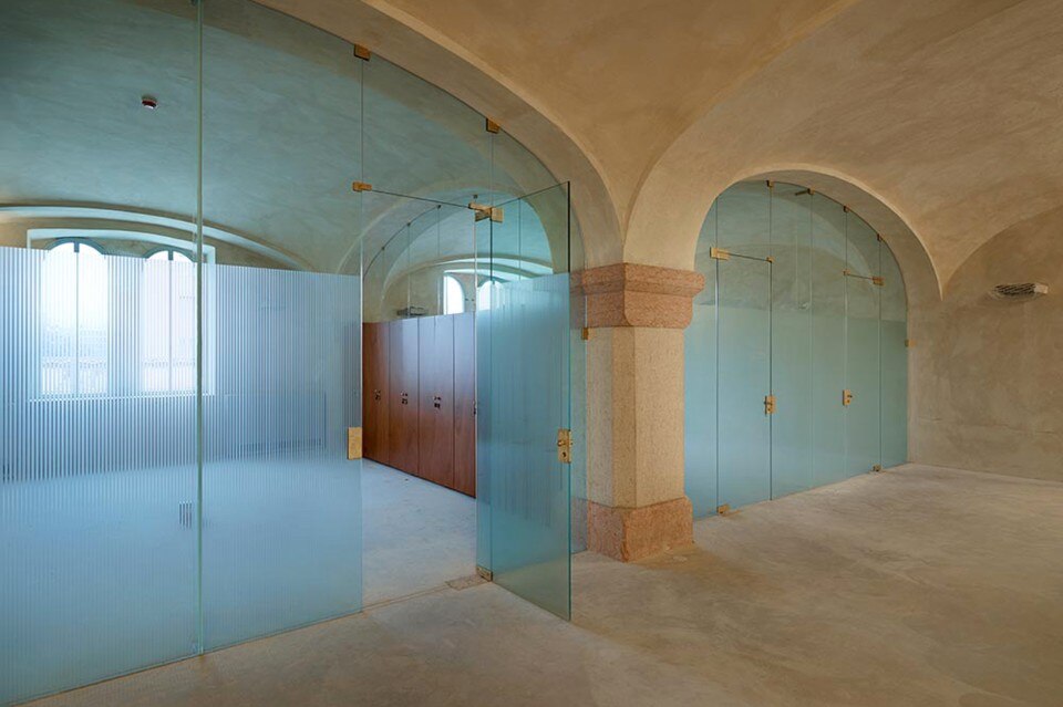 Massimo Carmassi con ISP e IUAV Studi e Progetti, Restauro del Panificio della Caserma Santa Marta in sede universitaria a Verona. Photo Mario Ciampi