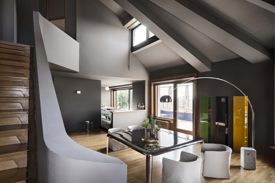 L'allestimento di Piero Lissoni per l’attico al 25° piano della Torre Velasca