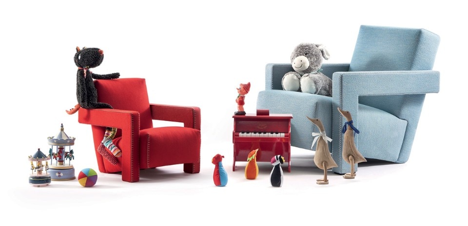 Gerrit T. Rietveld, Poltrona Utrecht, Cassina