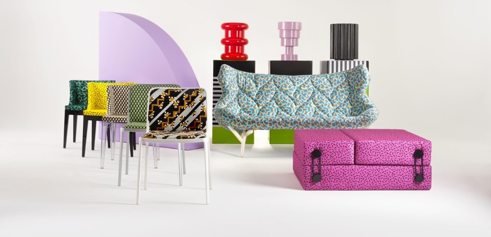 Kartell goes Sottsass. A tribute to Memphis
