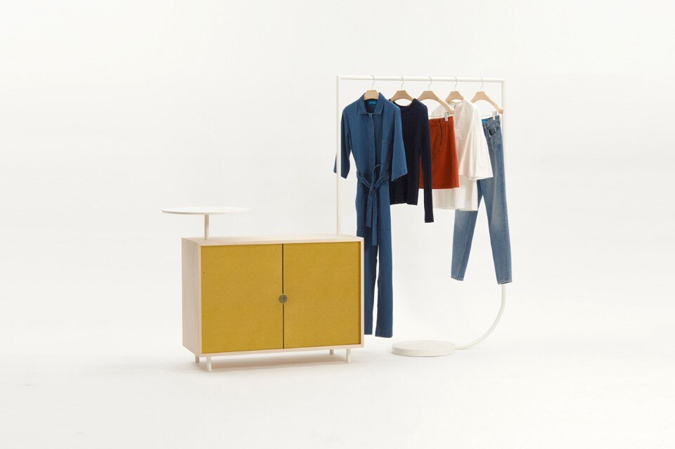 Laetitia de Allegri and Matteo Fogale,  M.i.h Jeans spatial identity