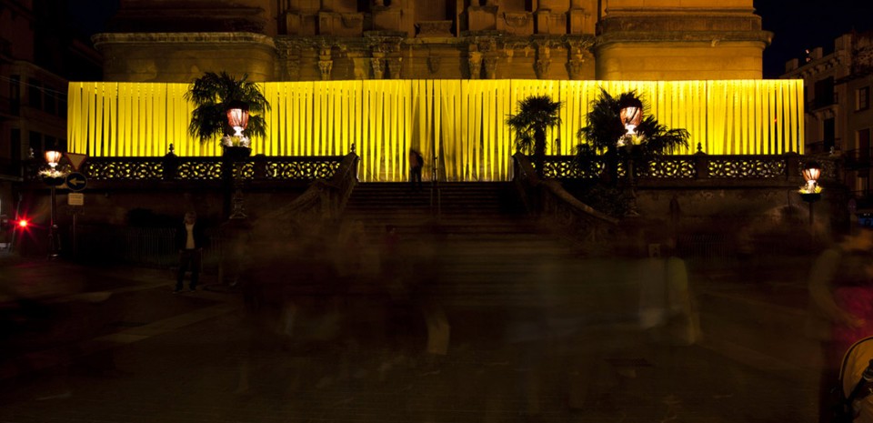 Anna & Eugeni Bach, The Shadows of Sant Esteve, Lluèrnia – Fire and light Festival, Olot, Girona, Spain