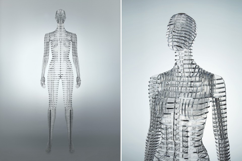 Tokujin Yoshioka, Transparent body installation