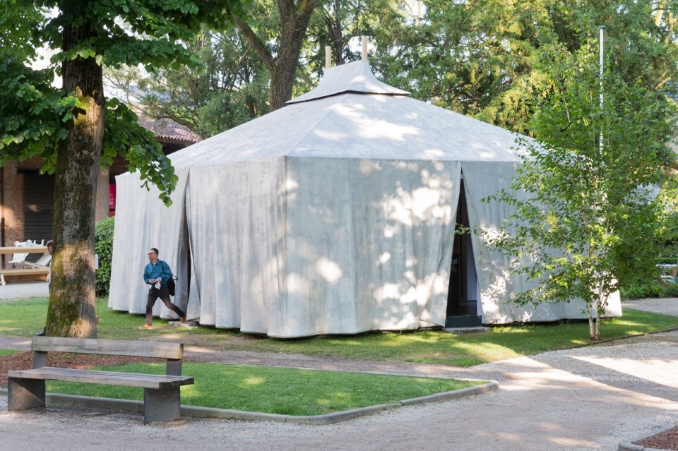Padiglione del Sahara Occidentale, Biennale di Architettura di Venezia 2016. Foto Iwan Baan