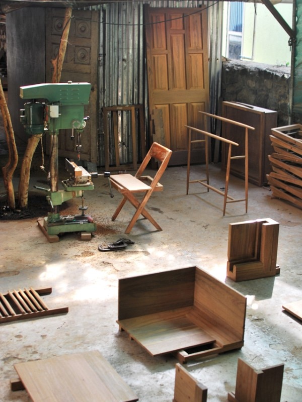 “Works of India”, exhibition at Isola del Garda, 2016. Courtesy Fabio Baldo and Tiago Atalaia.