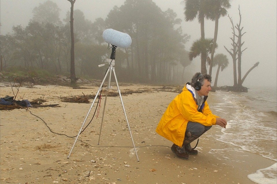 Bernie Krause, Isola di Saint Vincent, Florida, 2001. Foto: Tim Chapman