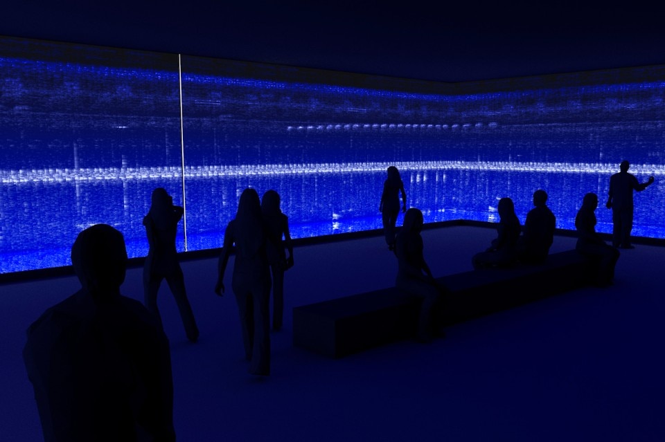 Vista della mostra The Great Animal Orchestra, Courtesy United Visual Artists