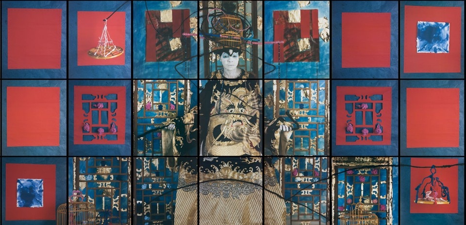 Maria Magdalena Campos-Pons Finding Balance, 2015 28 polaroid 56x66x1 cm  Courtesy dell'artista e Harcus Gallery