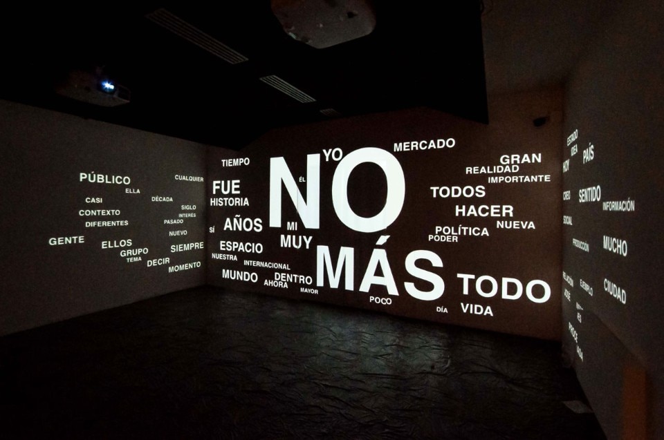 ERNESTO LEAL Word Cloud: Which are the most repeated words in Cuban art?, 2014