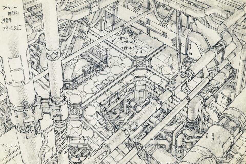 Takashi Watabe, concept per Ghost in the Shell 2 – Innocence (2004)