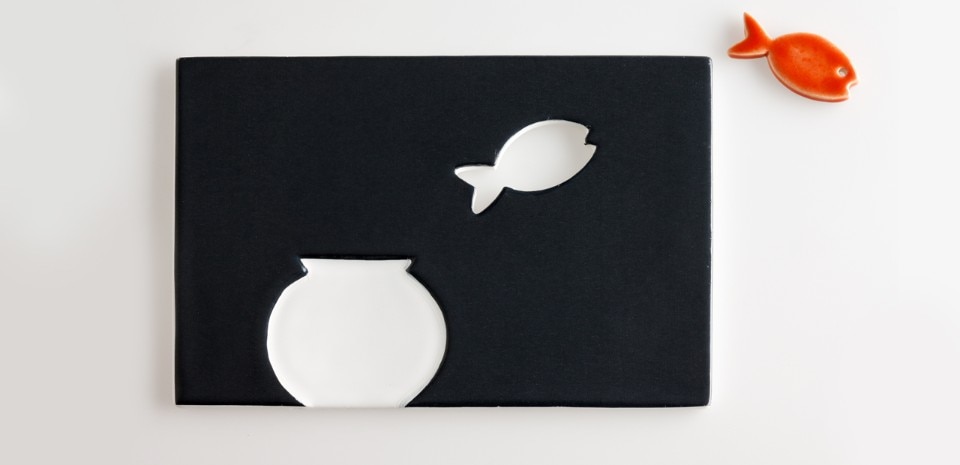 Alessandra Baldereschi, Le Cartoline, Bosa Ceramiche, 2016