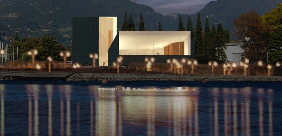 Piuarch, Congress Centre, vista prospettica