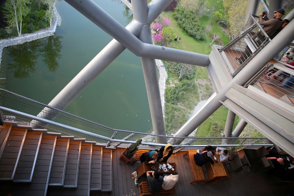 Diba Tensile Architecture, Tabiat Pedestrian Bridge, Teheran, 2014