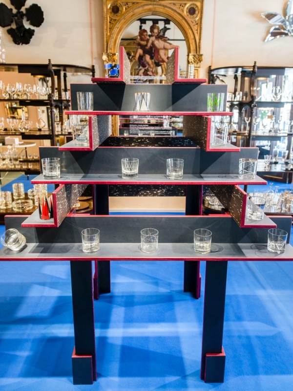 Martino Gamper, bicchieri realizzati in collaborazione con J. & L. Lobmeyr, Passionswege, Vienna Design Week 2016