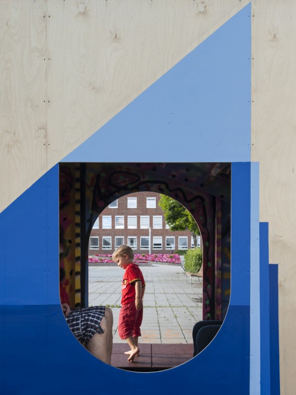 Eriksen Skajaa Arkitekter, Temporary Meeting Point, Ski, Norvegia, 2016