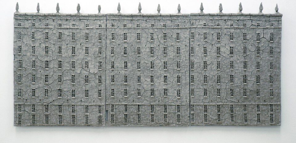 Alexander Brodsky, Untitled,unfired clay, 2014