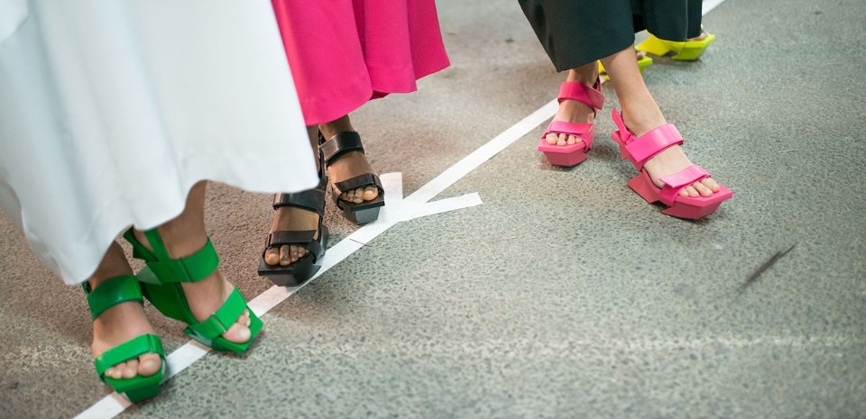 Issey Miyake, Rock collezione di calzature per United Nude, 2016