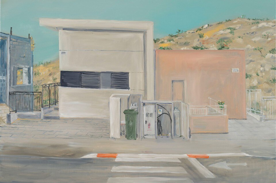 Ragnar Kjartansson Architecture and Morality, 2016   Oil on canvas 47 3/16 x 59 inches (120 x 150 cm)