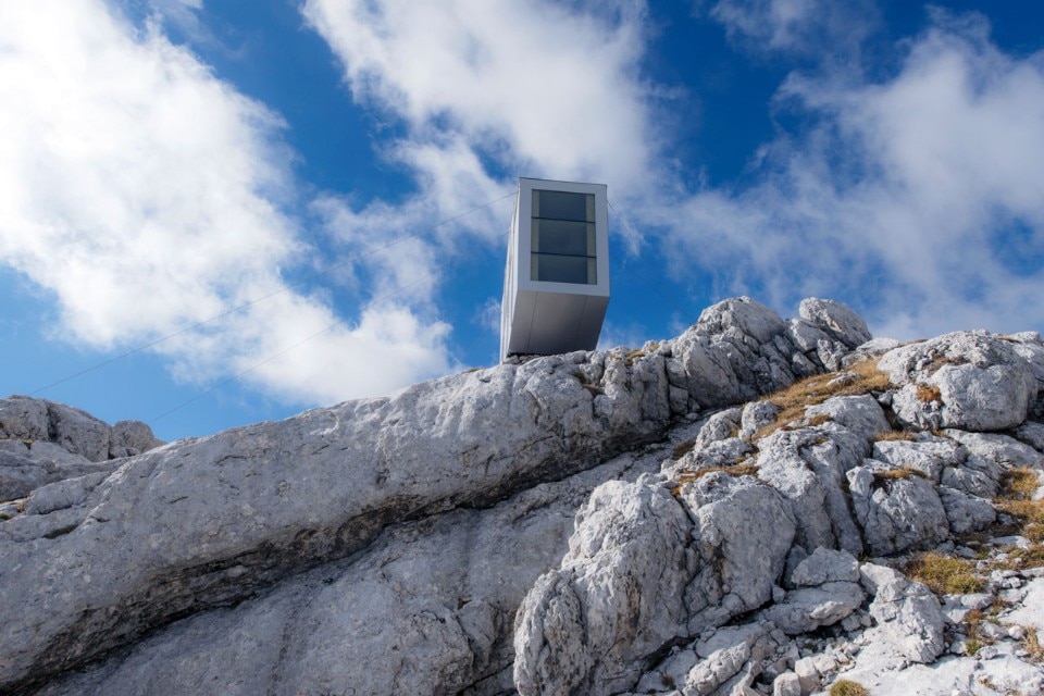 OFIS Arhitekti, Rifugio alpino sul monte Kanin, Slovenia, 2016