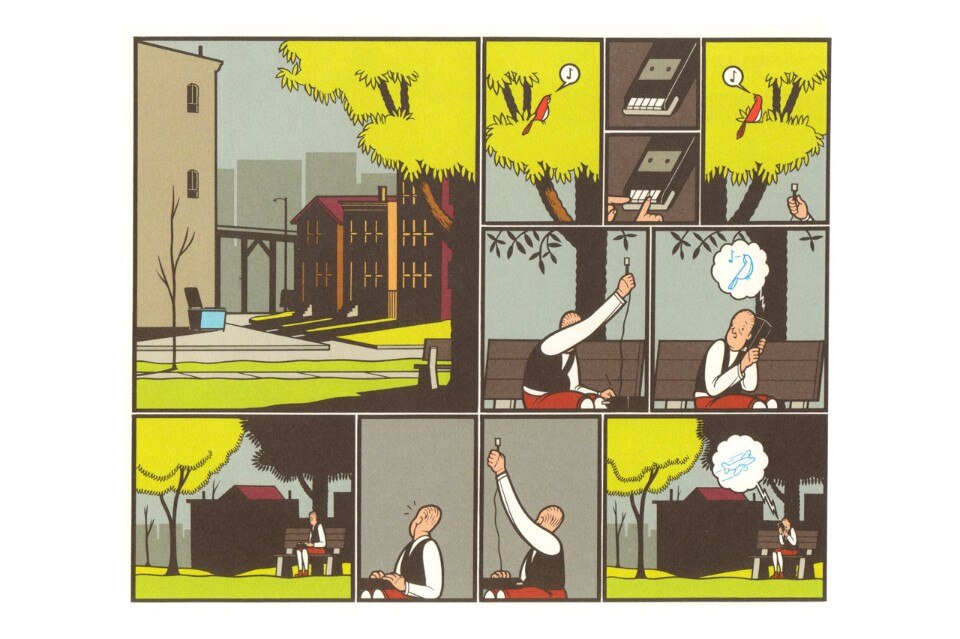 Chris Ware. Il palazzo della memoria, on display at Fondazione del Monte di Bologna e Ravenna, Bologna, 2016