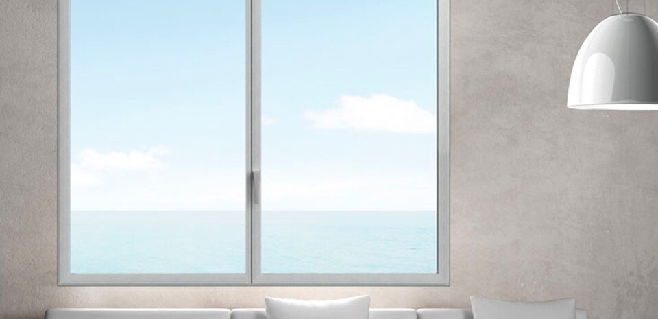 ES Finestra, Ester, finitura alluminio