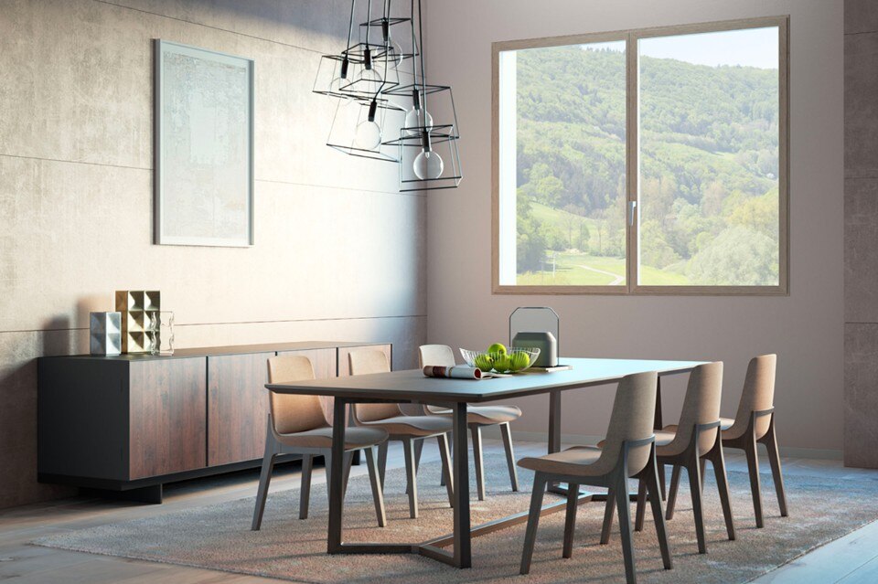 ES Finestra, Ester, finitura corteccia