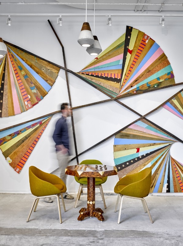 Gensler, quartier generale Etsy, Brooklyn, NY, 2016. Courtesy Gensler 