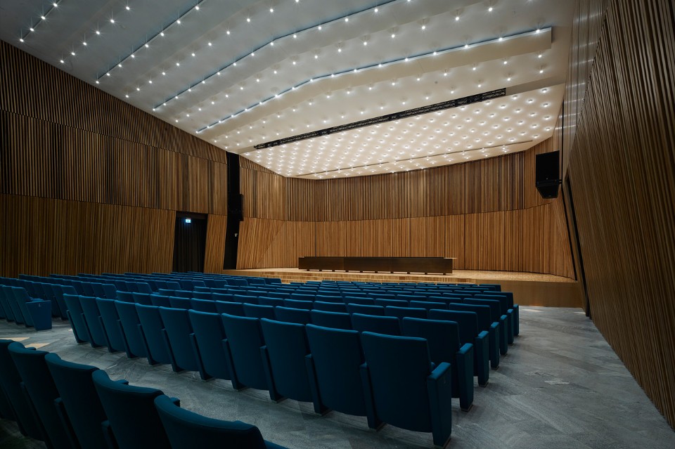 Arch. Giovanna Masciadri e Mdu Architetti, Aula Magna, Università degli Studi di Milano, 2016