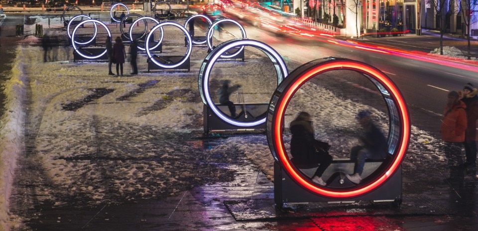 Olivier Girouard, Jonathan Villeneuve and Ottoblix, <i>Loop</i>, Montréal, Canada 2016