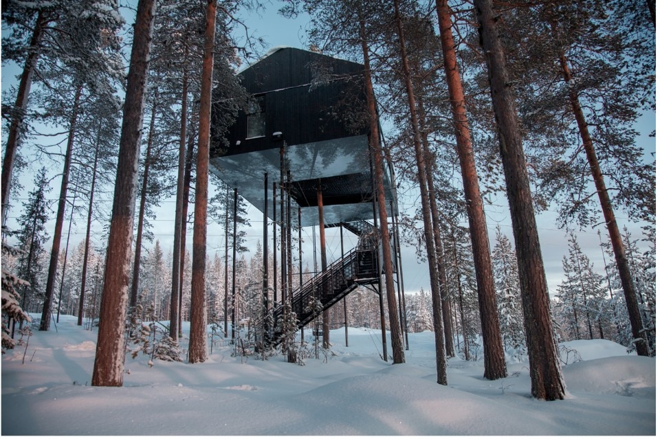 Snøhetta, the 7th room, Treehotel, Harads, Sweden 2016