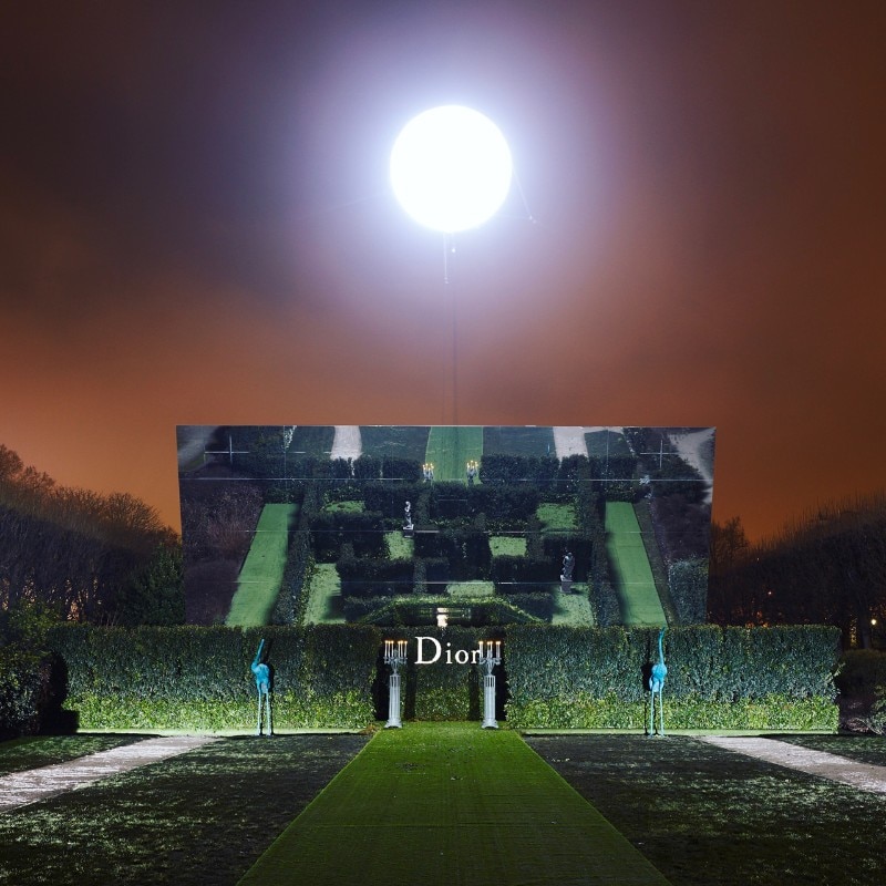 Bureau Betak, Dior sfilata Primavera Estate 2017, Parigi 2017