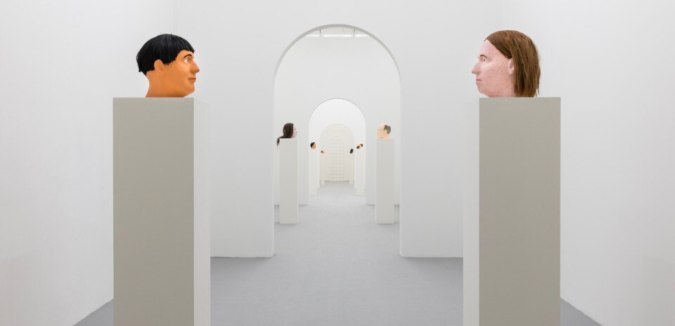 Jos de Gruyter & Harald Thys: Elegantia, veduta dell'installazione alla Triennale di Milano, 2017