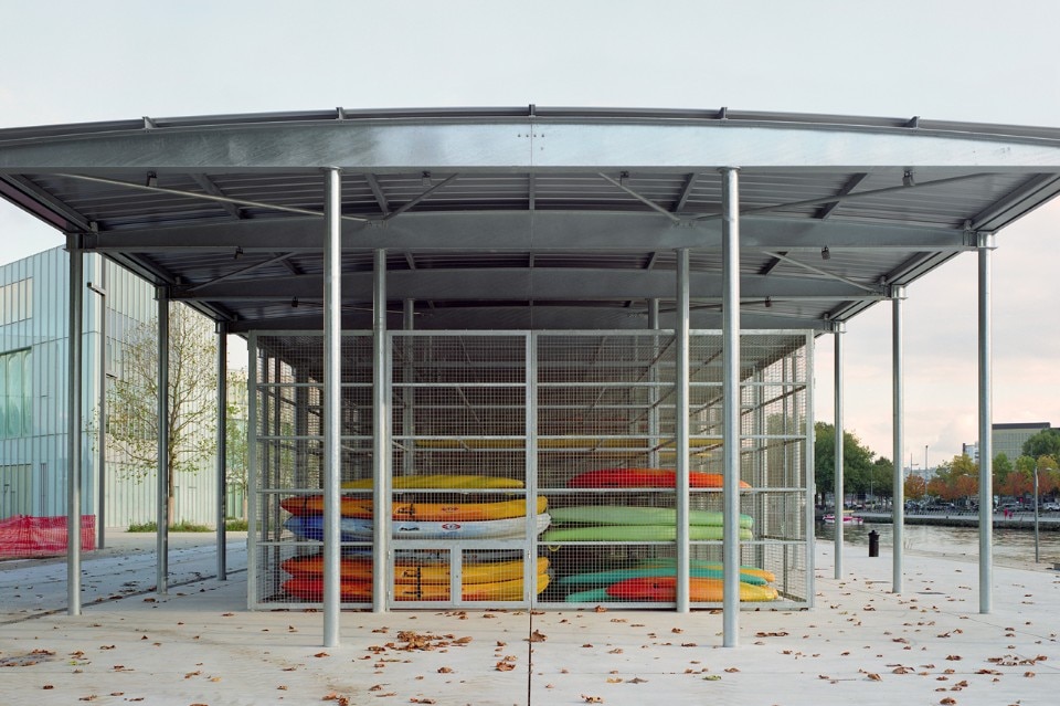 Inessa Hansch architect, Kayak Club, Caen, 2016