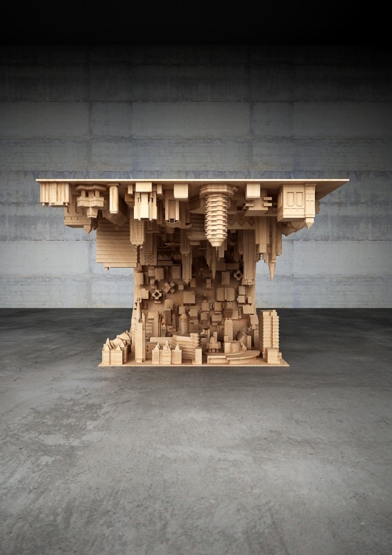 Stelios Mousarris, tavolo The Wave City, 2016