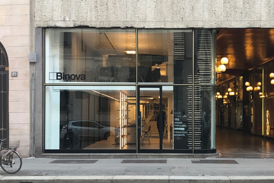 Showroom Binova, Milano 2017
