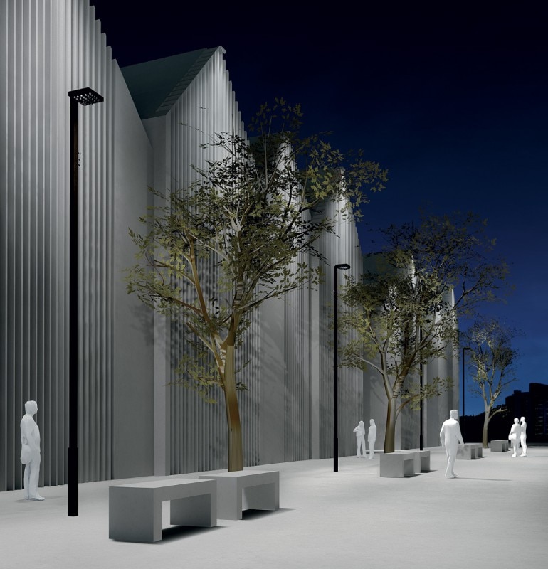 Zumtobel. Studio di illuminazione dello spazio urbano