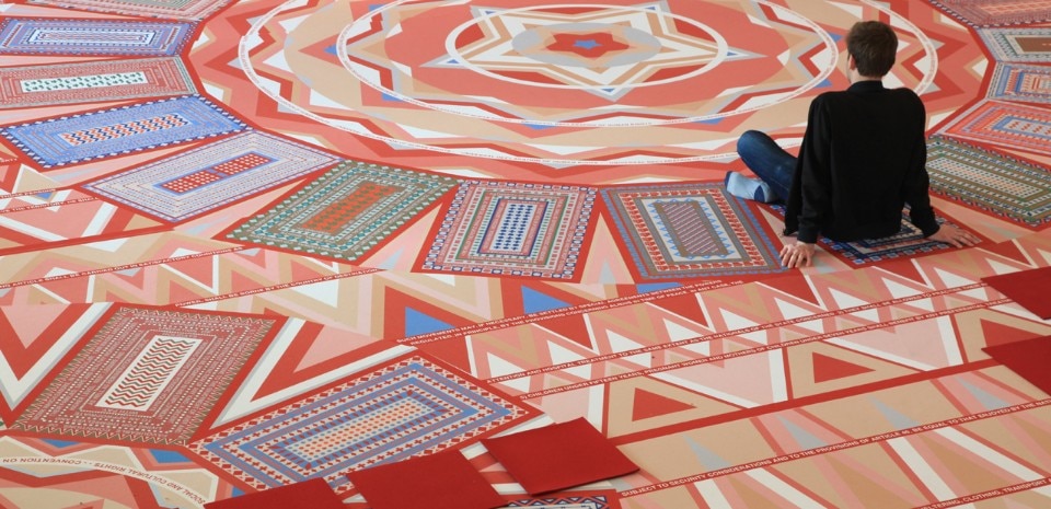 Manuel Herz Architects, Rights on Carpet, Swissnex San Francisco, 2017
