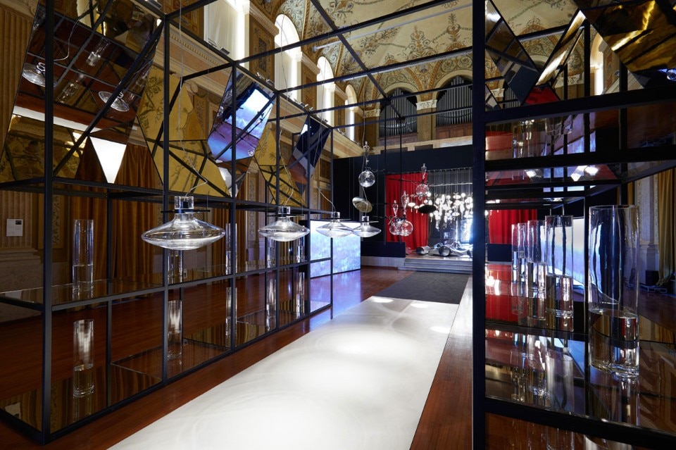 "Wonderglass", veduta della mostra, Istituto dei Ciechi di Milano, 2017