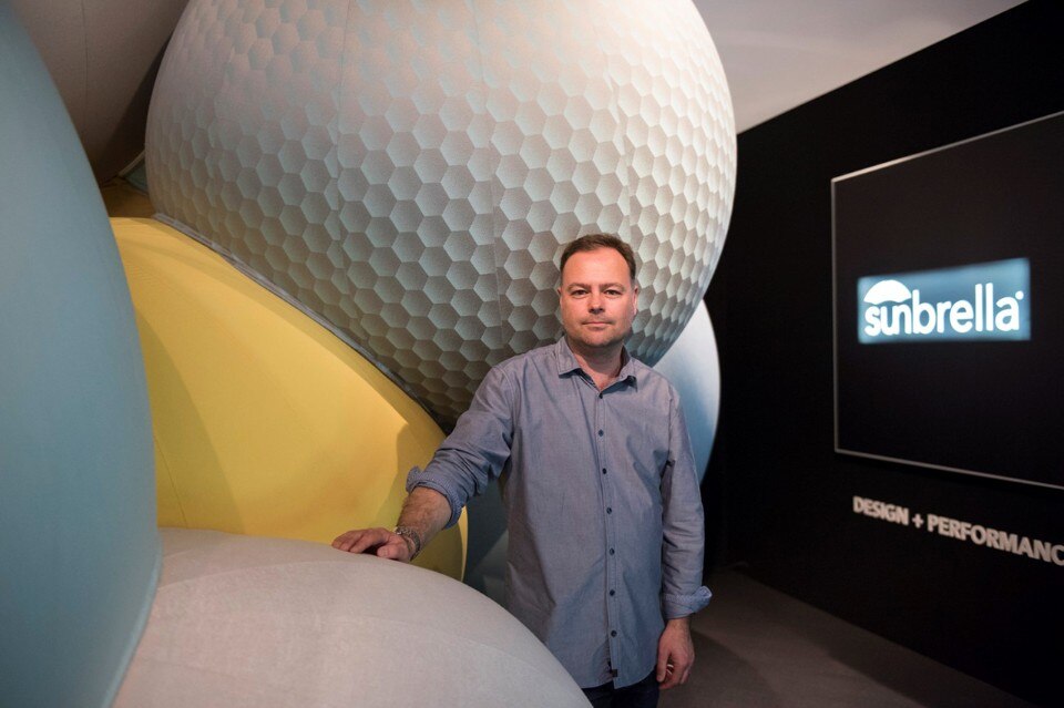 Charles Pétillon, designer, Milano, 2017