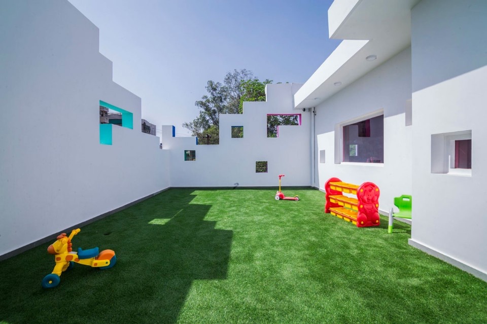 Renesa Architecture Design Interiors, The Tetrisception, Nuova Delhi, India, 2017
