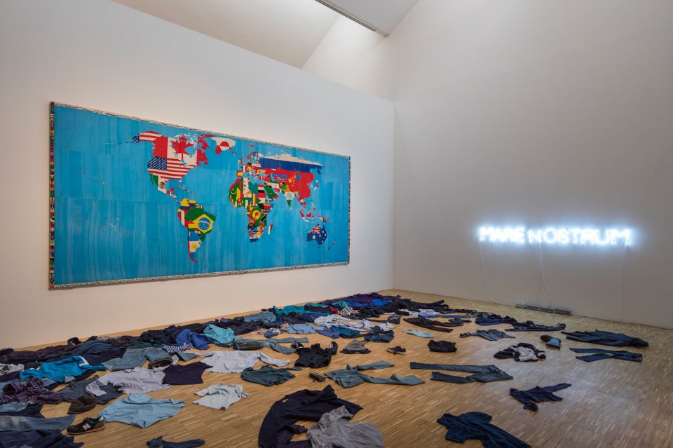 "La Terra Inquieta", veduta della mostra, Triennale di Milano, 2017