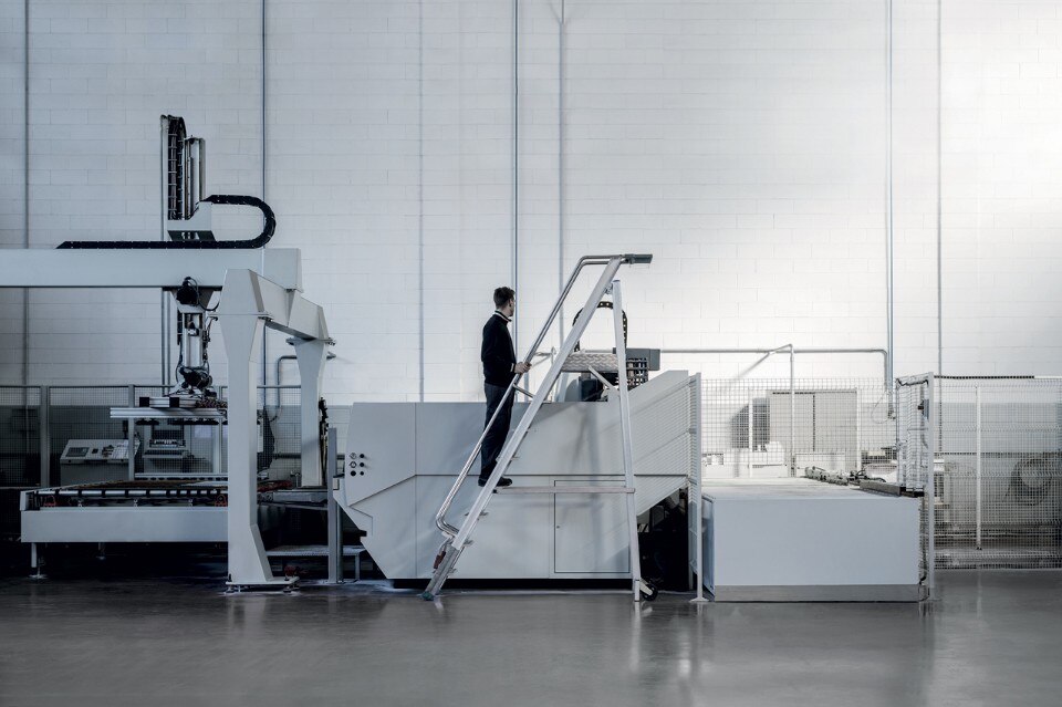 Stabilimento Rimadesio, un'area della produzione. Photo Valentina Sommariva