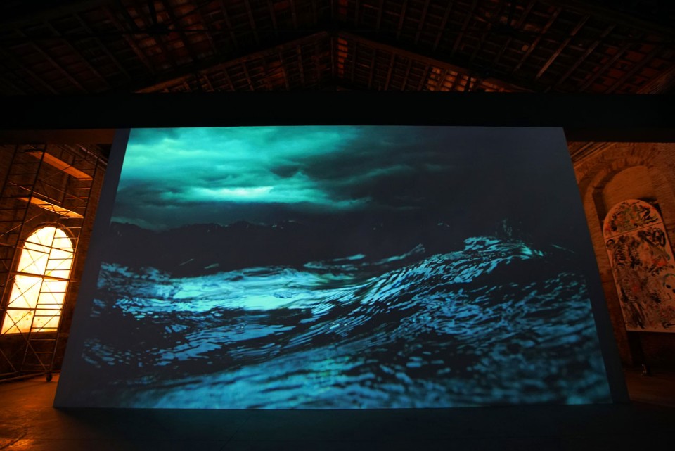 Vista del padiglione della Cina alla Biennale Arte 2017 “Continuum – Generation by Generation”