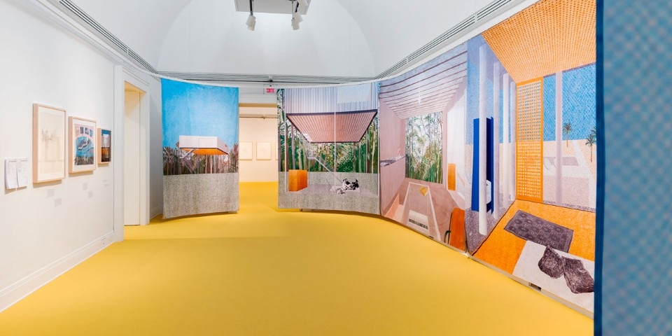 "Besides, History: Go Hasegawa, Kersten Geers, David Van Severen", installation view, CCA, Montréal, 2017